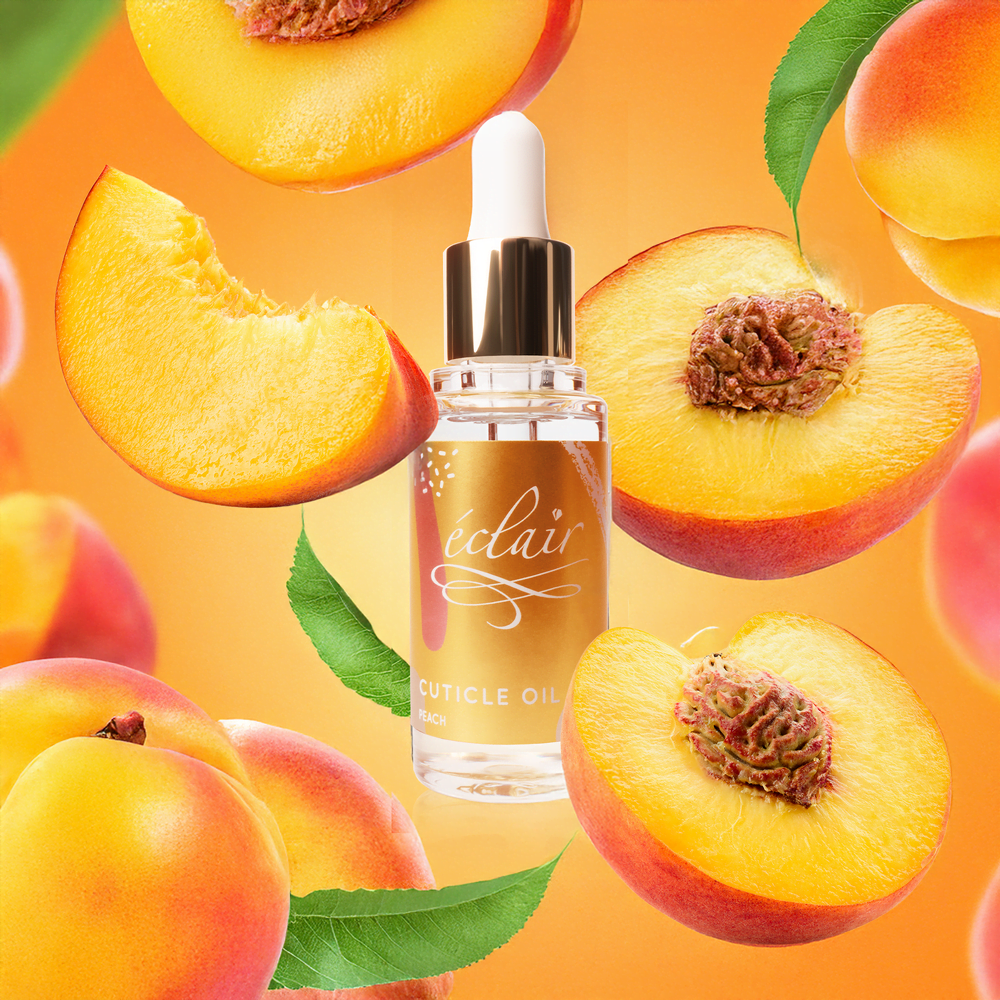 brzoskwiniowa oliwka do skóre Eclair Nail Cuticle Oil 30ml